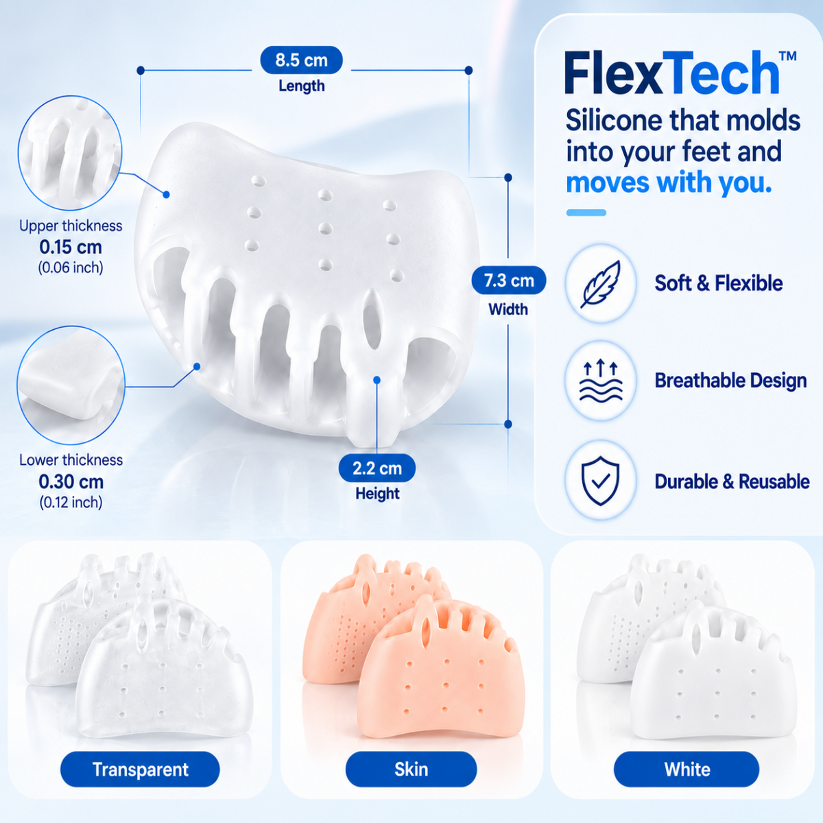 VARREON™ Toe Alignment Separators
